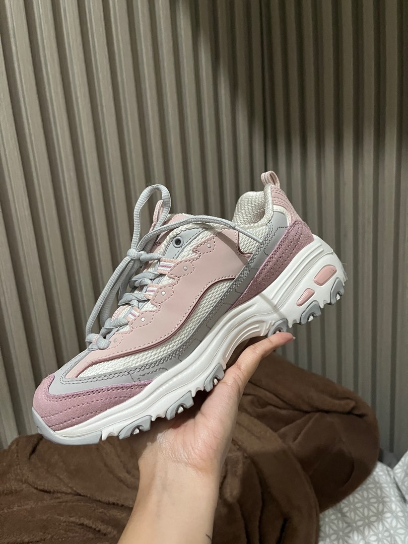 Skechers D Lites Blossom Pink Women s RARE COLORWAY Women s