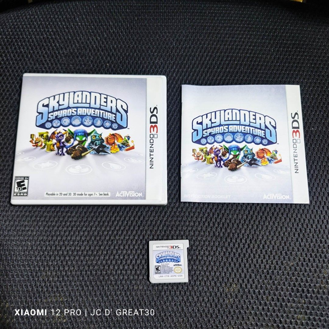 Skylanders Spyro's Adventure, Nintendo 3DS games, Games