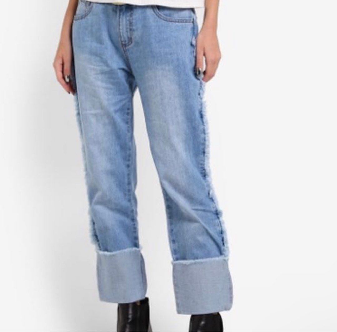 White raw on sale edge jeans