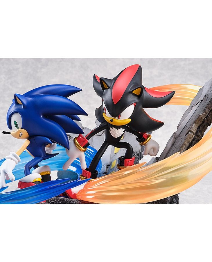 PREORDINE ESAURITO  Sonic the Hedgehog Statue Super Situation Figure Sonic Adventure 2 21 cm
