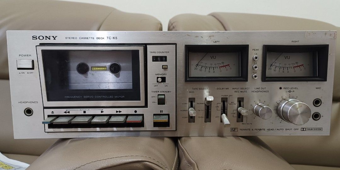 SONY TC-K5 CASSETTE DECK, Audio, Soundbars, Speakers & Amplifiers