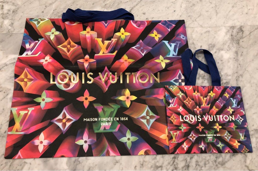 Louis Vuitton Paper Bag (original), Women's Fashion, Watches & Accessories,  Other Accessories on Carousell