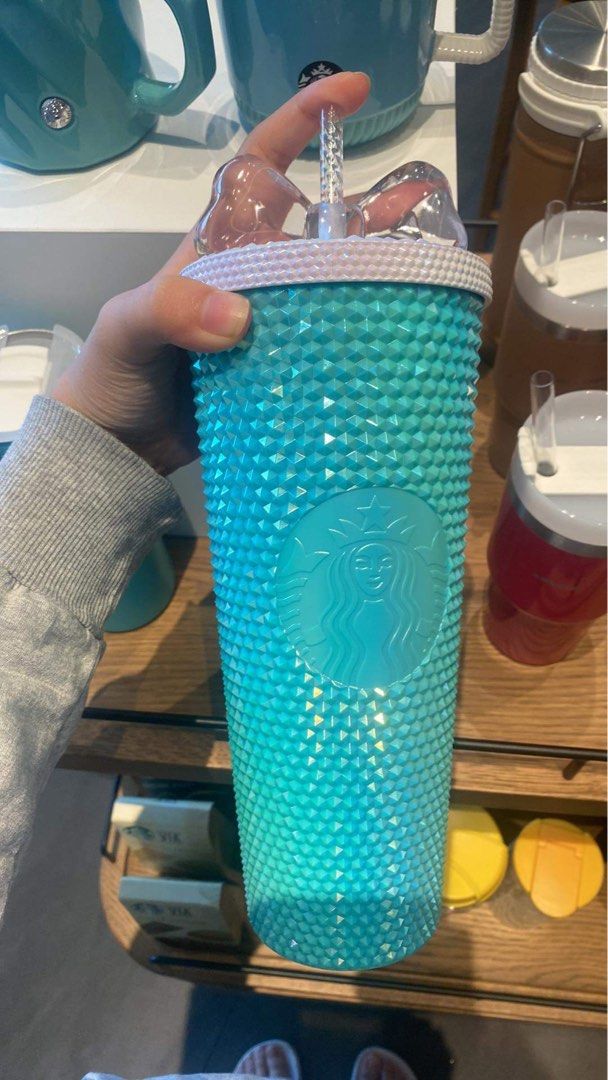 Starbucks tiffany color cup on Carousell