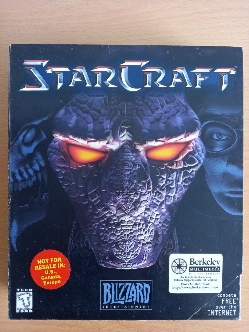 StarCraft Big Box Vintage, Video Gaming, Video Games, Others on Carousell