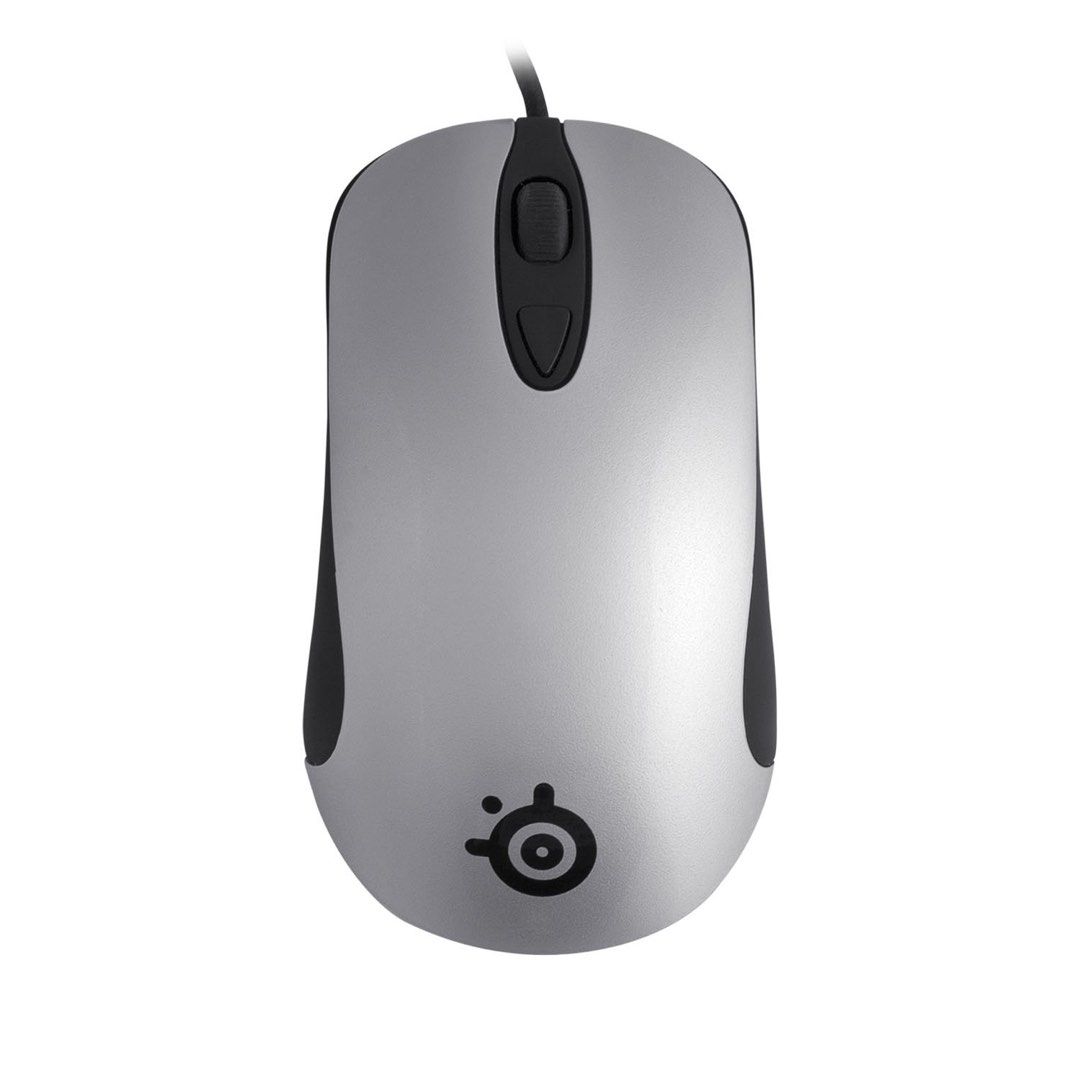 STEELSERIES KINZU V2 PRO EDITION GAMING MOUSE IN SILVER, Computers