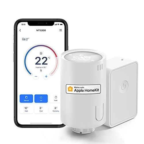 Stockist.SG] meross Smart Radiator Thermostat with Starter Kit - Smart Heating  Control, Easy DIY Installation, Compatible with HomeKit, Alexa, Google  Home, SmartThings M30 x 1.5 mm, 6 adapters, Starter Kit, TV u0026