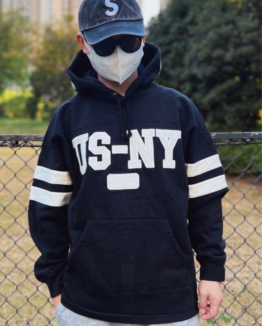 Supreme US NY hooded sweatshirt hoodie FW 22 New York wk