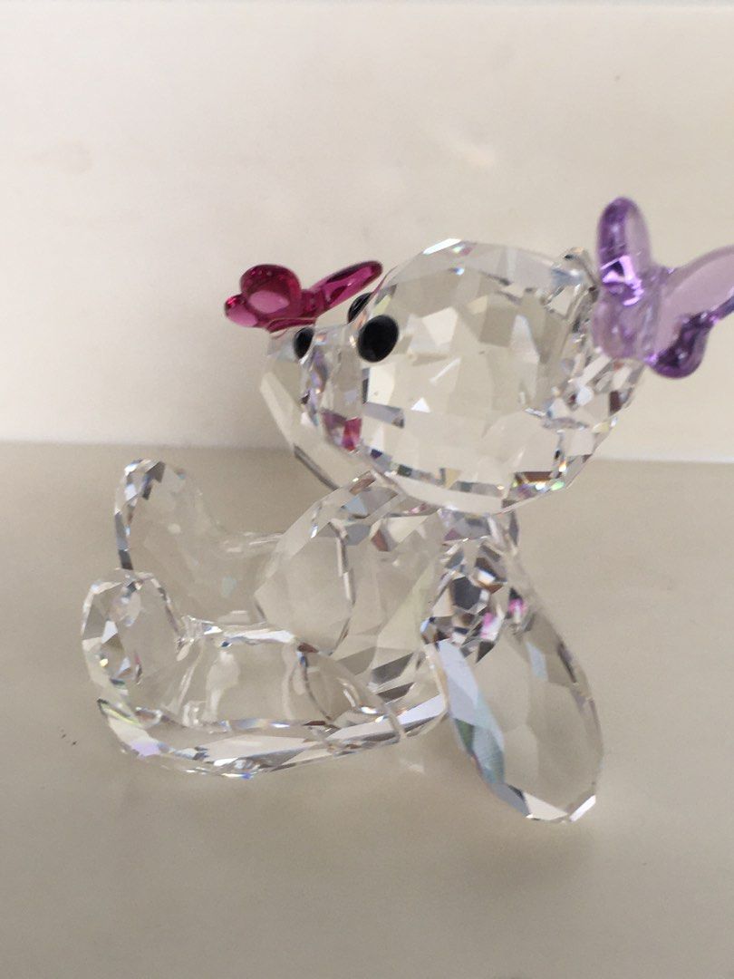 SWAROVSKI KRIS BEAR – PLAYFUL BUTTERFLIES 1143450, Hobbies & Toys