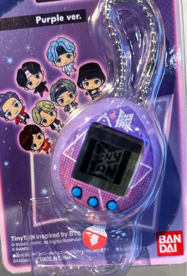 (最後2個)Tamagotchi Tiny Tan BTS, 興趣及遊戲, 玩具 &amp; 遊戲類 - Carousell