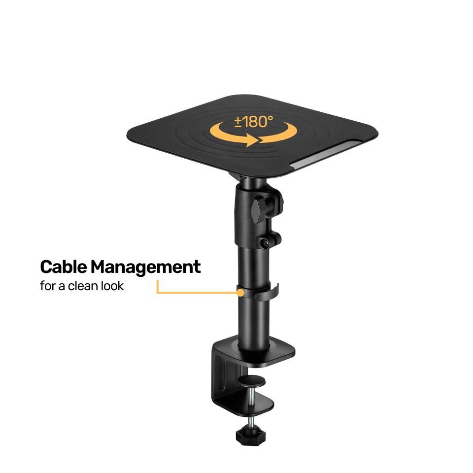 the Aryl™ Desktop ClampOn Speaker Stand (Pair), Computers & Tech