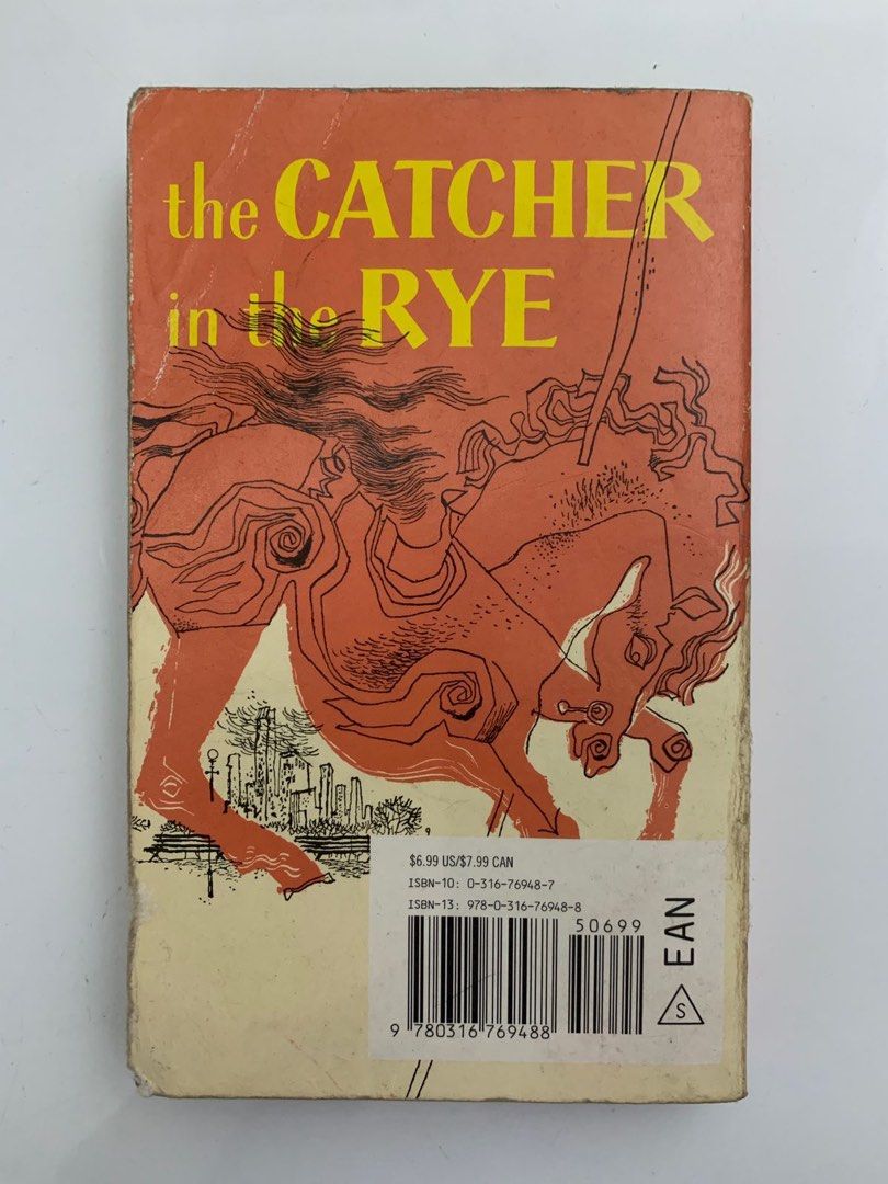 the catcher in the rye book novel buku cerita fiksi on Carousell