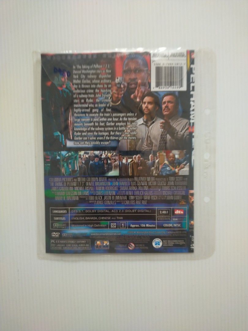 The Taking of Pelham 123. Movie DVD., Hobbies & Toys, Music & Media