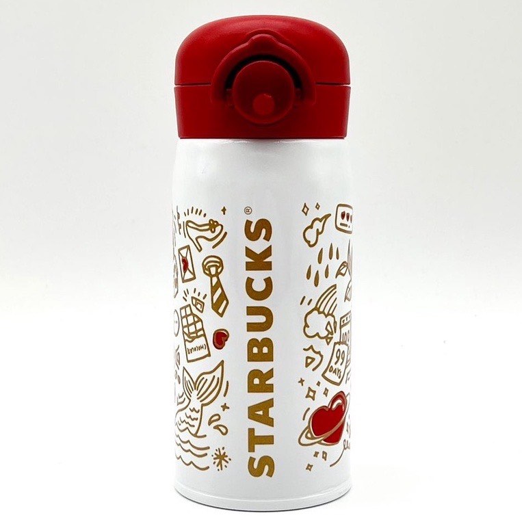 Thermos x Starbucks warm bottle 350ml, Furniture & Home Living