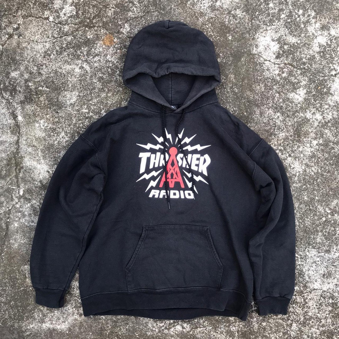 Thrasher radio hoodie deals