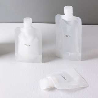 Travel Cosmetic Container Lotion Empty Bottle Travel Pouch
