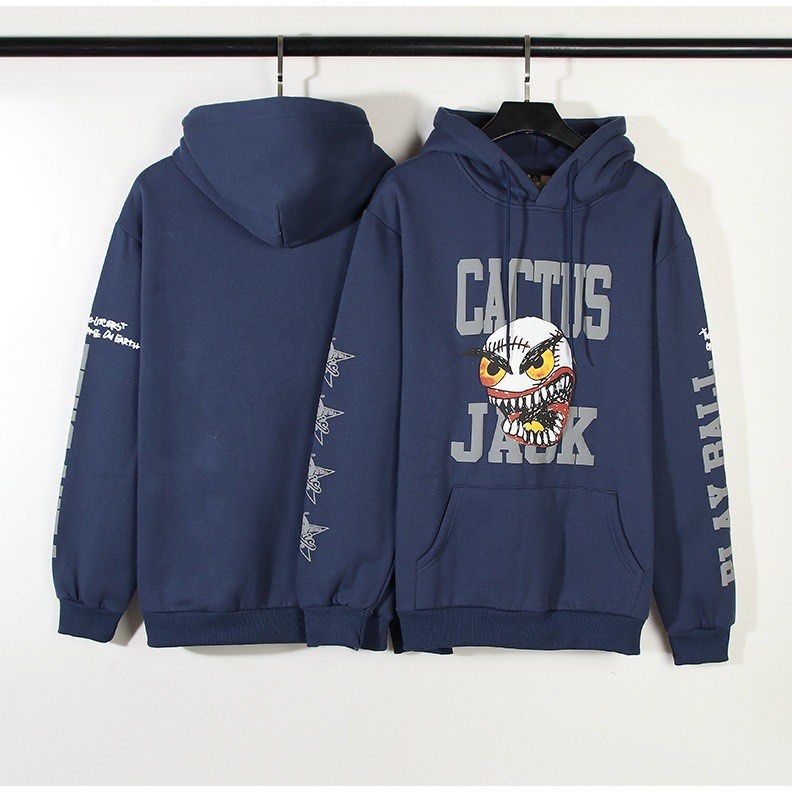 Travis Scott Cactus Jack Hoodie Men s Fashion Tops Sets Hoodies on Carousell
