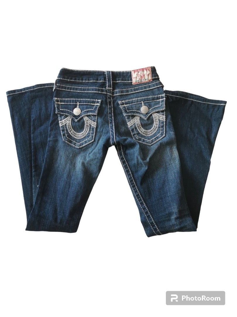 00s USA製 TRUE RELIGION フレア ブラックデニム y2k USA製00s TRUE RELIGION フレアデニム 極太ステッチ 赤耳 - メルカリ
