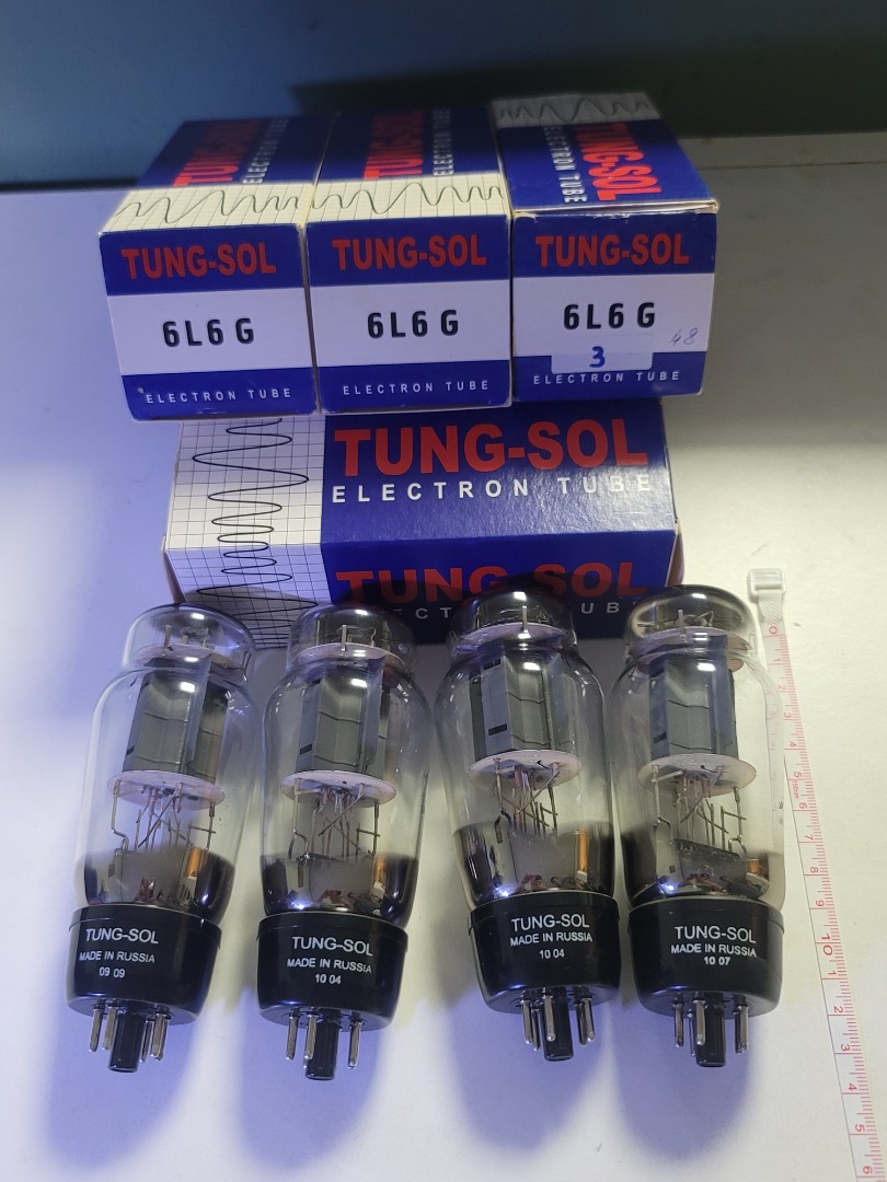 Tung-Sol 俄羅斯膽6L6G 俄羅斯製造, 音響器材, 其他音響配件及設備