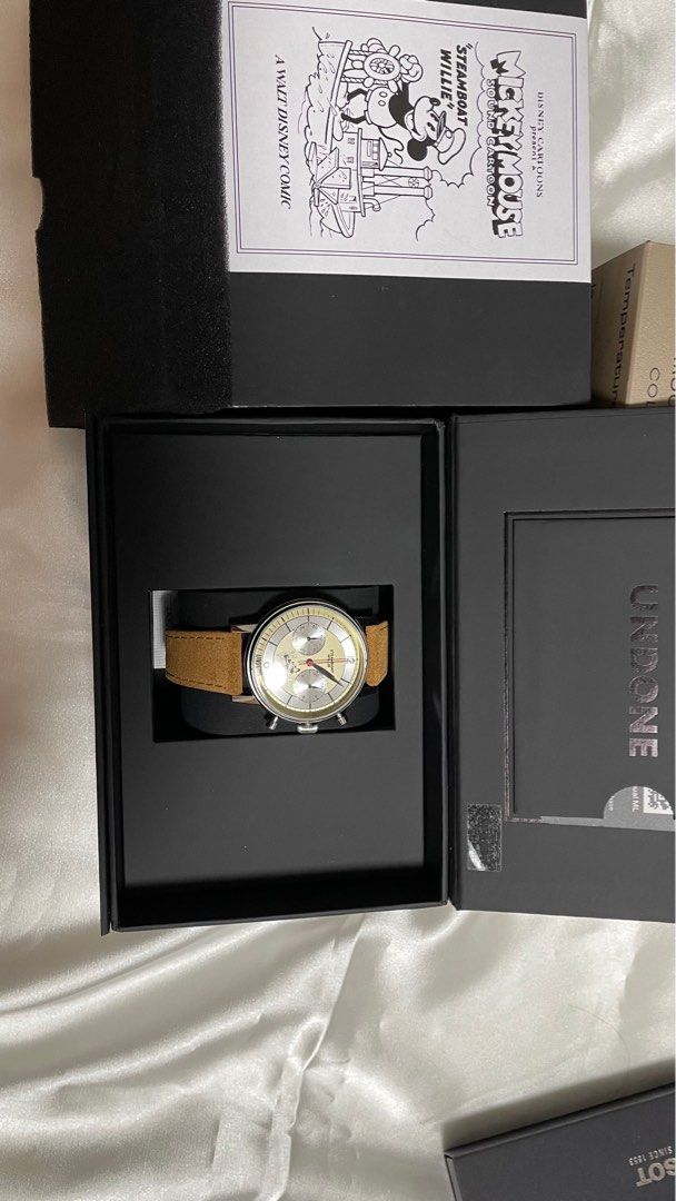 Undone steamboat willie watch, Luxury, Watches on Carousell