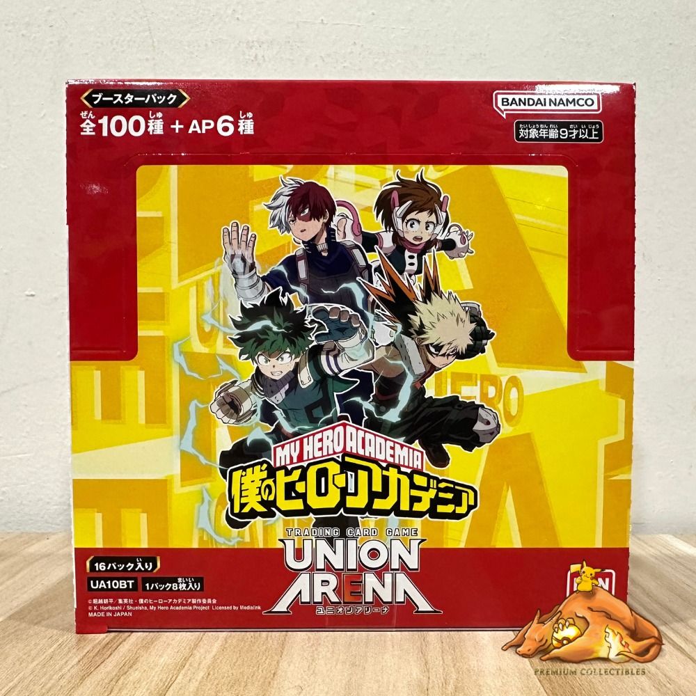 Union Arena TCG My Hero Academia Booster Box, Hobbies & Toys, Toys & Games  on Carousell