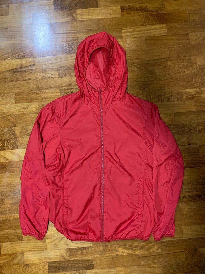 Uniqlo red parka