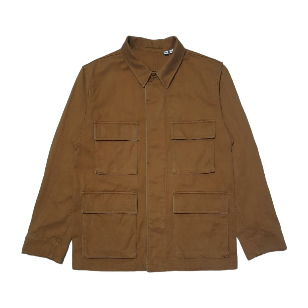 Uniqlo U Work Jacket Jaket BDU Military Jungle Fatigue Chore Outer