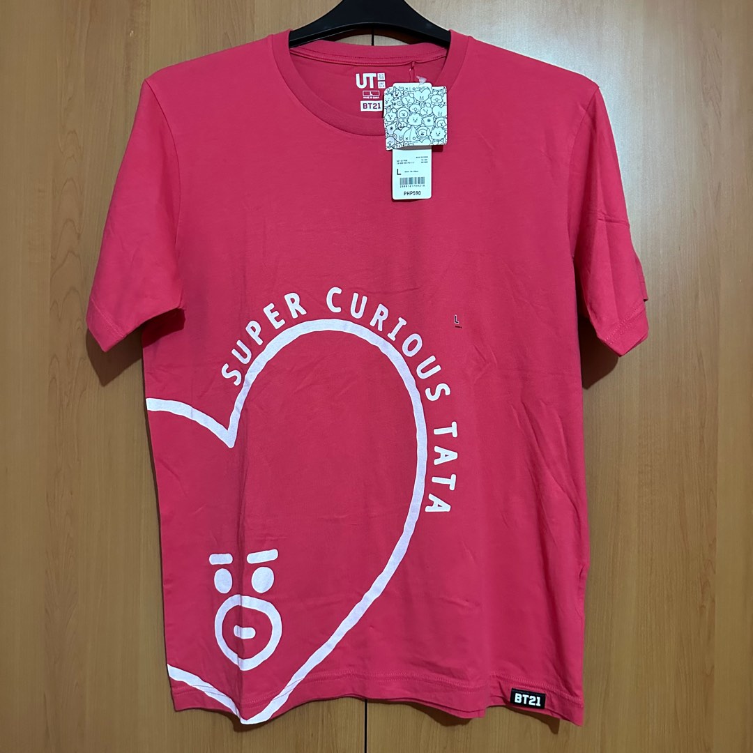 Uniqlo X Bt21 (Tata), Women'S Fashion, Tops, Shirts On Carousell