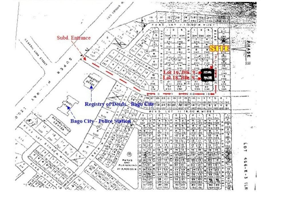 Vacant lots for Sale in San Esteban Subdivision Bago Negros Occidental