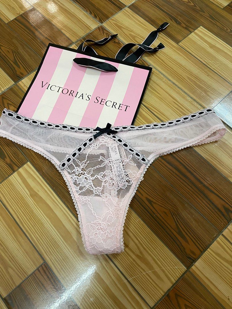 Victoria's Secret Lenjerie intima Lace-up Thong Panty S