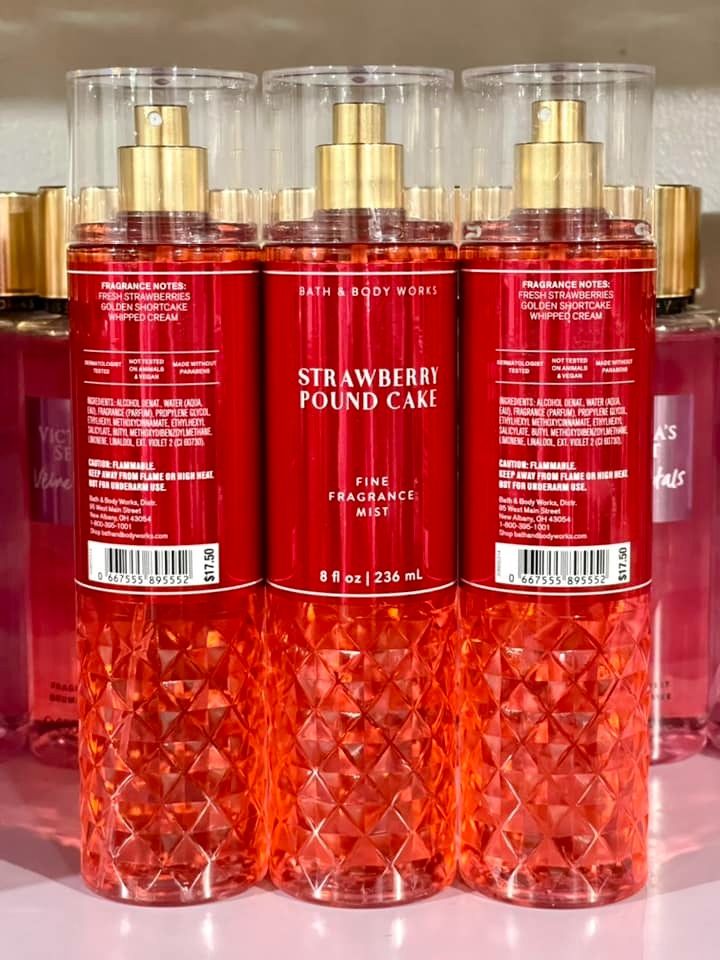 VICTORIA S SECRET Strawberry Pound Cake 236ml US TESTER