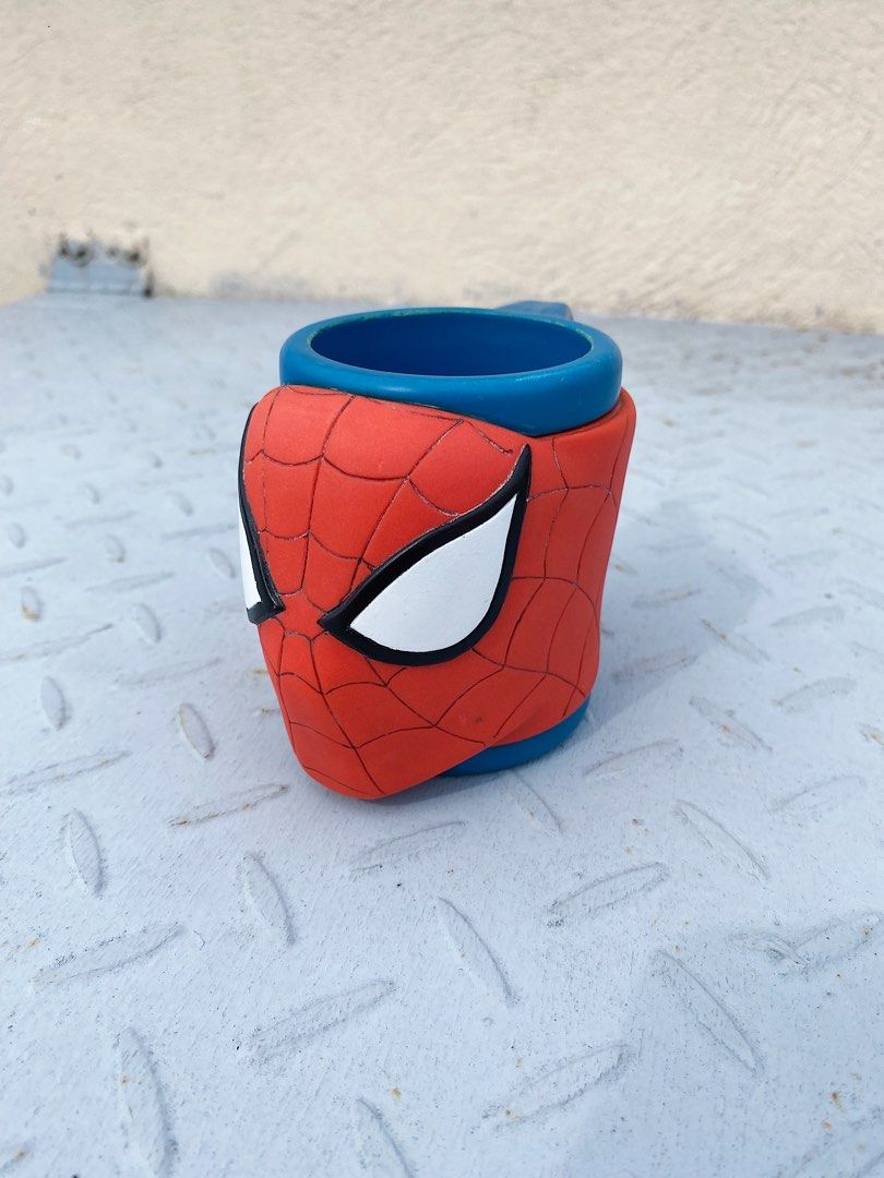 (Vintage) 1996 Spider-Man - Marvel Comics - 3D Figural Face Mug (Category: Vintage Collectibles) located in Manila. Submitted by thebackroombodega (Listing ID 1240401309, Image 3). Description: .