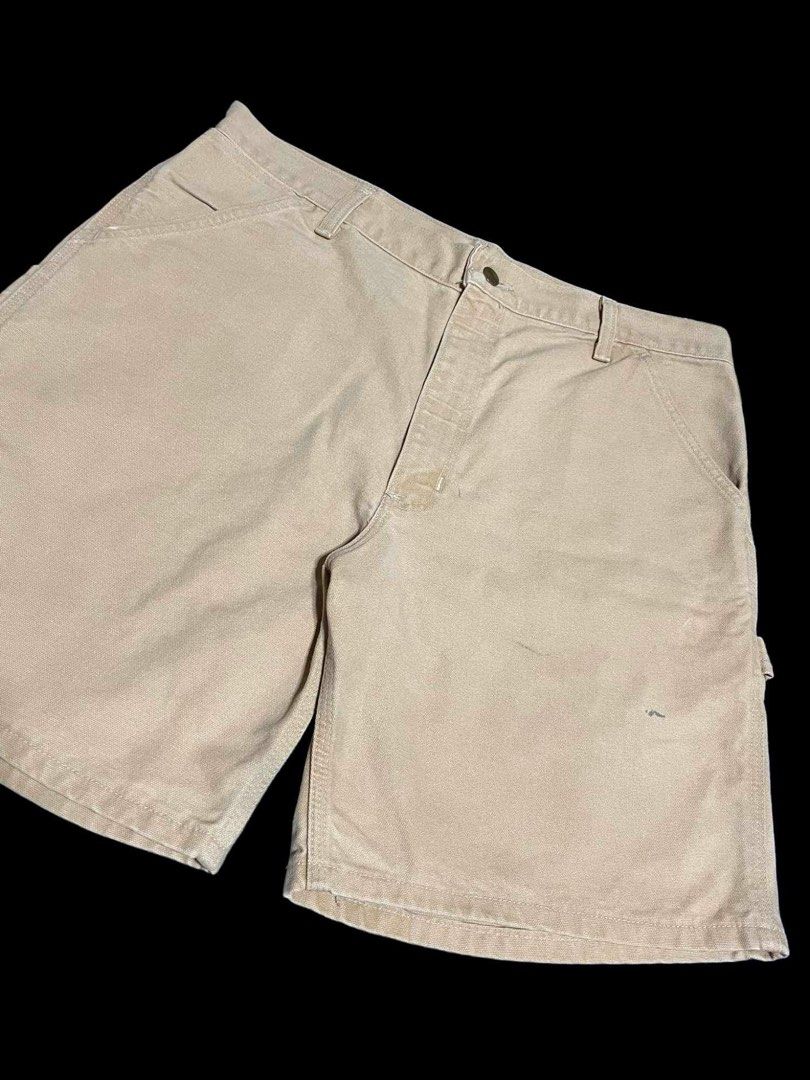 Vintage 98 CARHARTT Duck Utility Shorts Men s Fashion Bottoms Shorts on Carousell