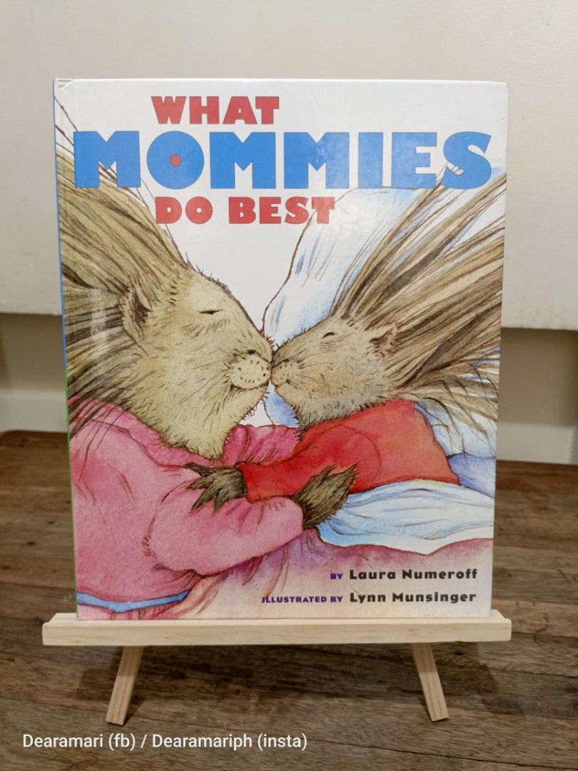 What mommies do best and what daddies do best 2 in 1 hardbound story by