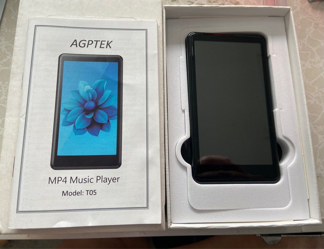 AGPTEK MP4 Player with Touch Screen, WIFI Bluetooth MP3 Player