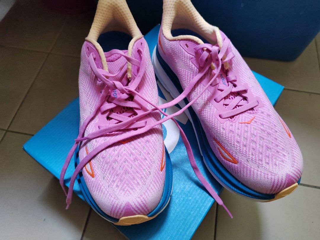 Women Hoka running shorts, Women's Fashion, Footwear, Sneakers on Carousell