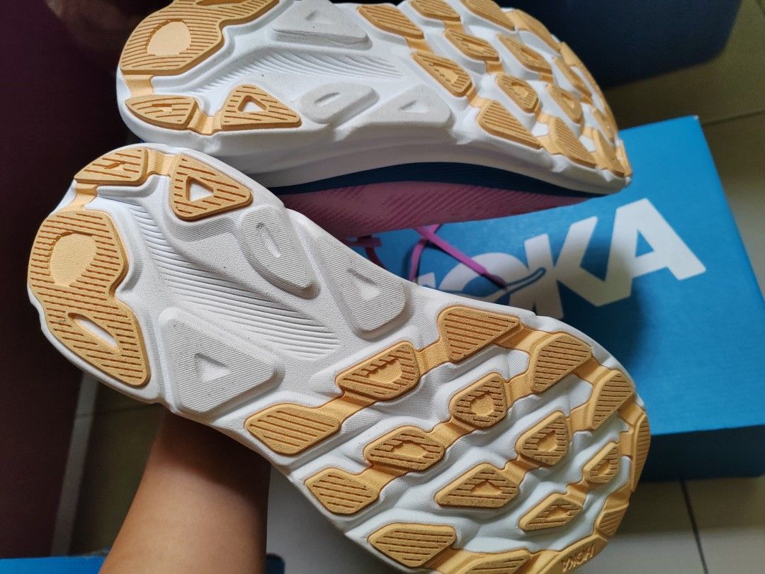 Women Hoka running shorts, Women's Fashion, Footwear, Sneakers on Carousell