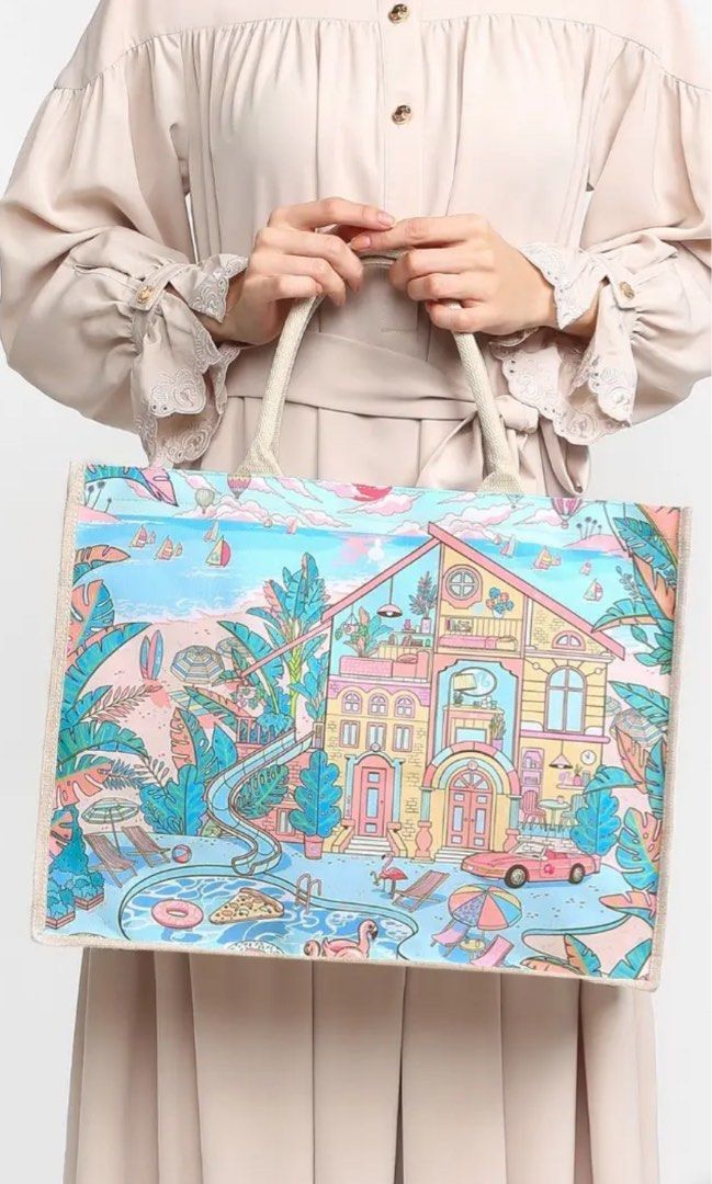 Barbie beach bag hotsell
