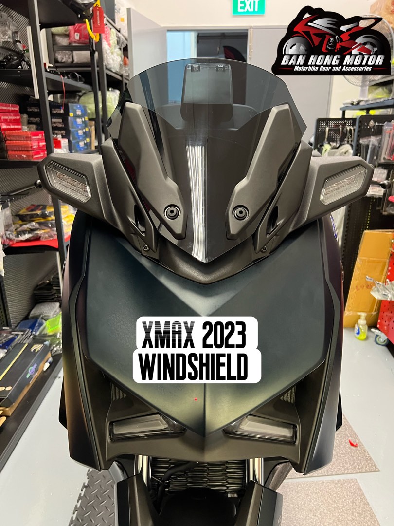 XMAX 2023 Windshield XMAX Visor, Motorcycles, Motorcycle Accessories on