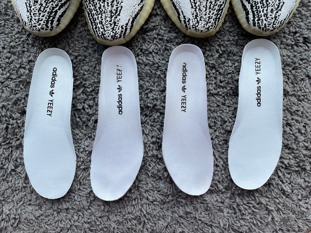 Yeezy outlet zebra insole