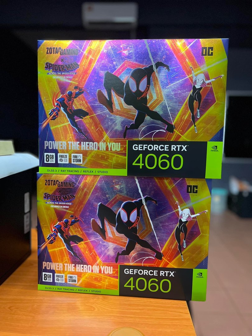 ZOTAC GAMING GeForce RTX 4060 8GB OC Spider-Man™: Across The