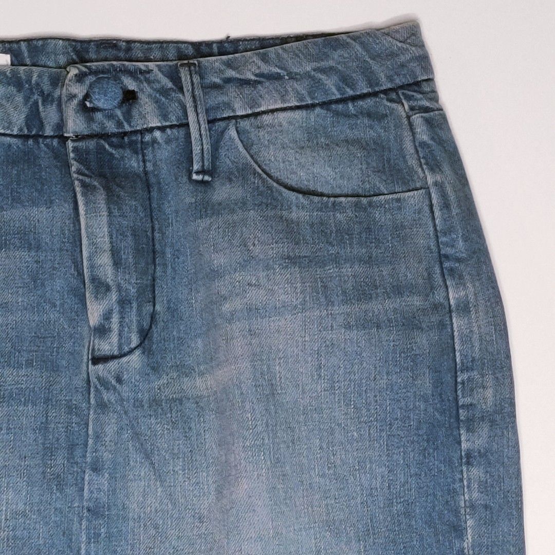 1121 GAP DENIM SKIRT MID LENGTH