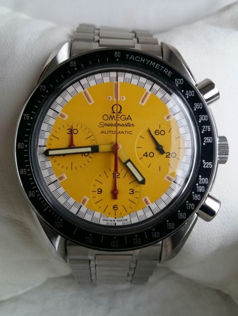 1995 Omega Speedmaster Reduced Schumacher 
