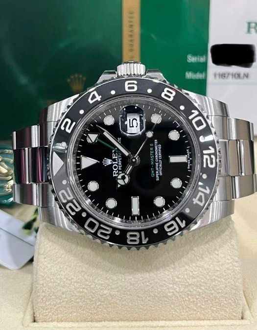 Gmt master clearance 2 nero