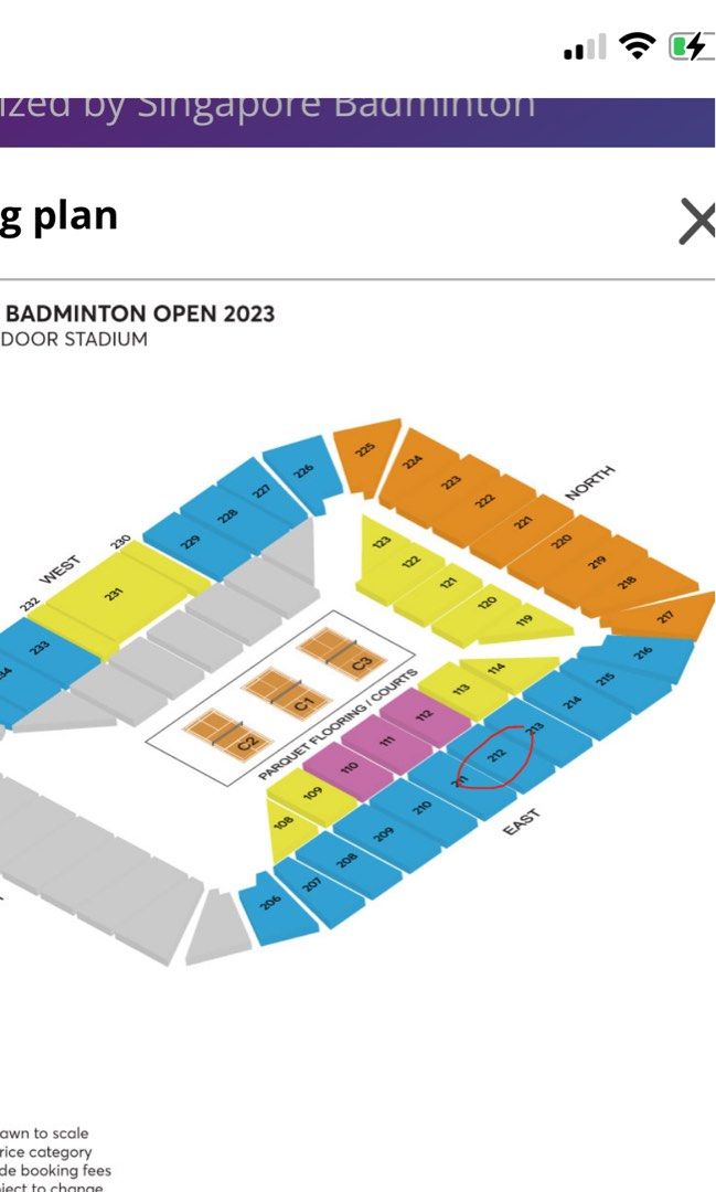 [2 Pax] Singapore Open Super 750 Series 6 June 2023 PRELIM, Tickets