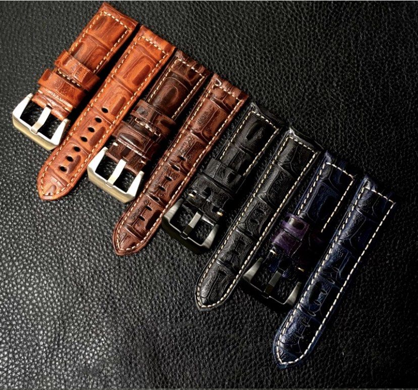 Watch on sale genuine leather