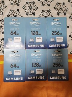 256GB Samsung Evo Plus Micro Sd Card