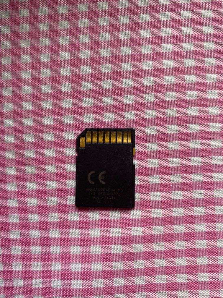 2gb sd card for digital camera (Category: Memory & SD Cards) located in Pasig City. Submitted by lovepinkthings (Listing ID 1235527578, Image 2). Description: - working - shopee check out available .