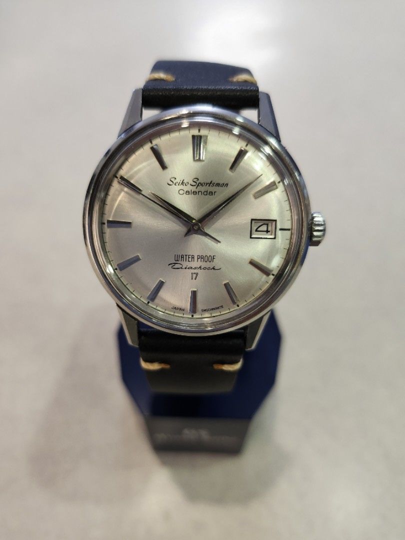 罕有極美品全套,63年,Seikosha 昭和時代精工舍,Seiko Sportman,17 石