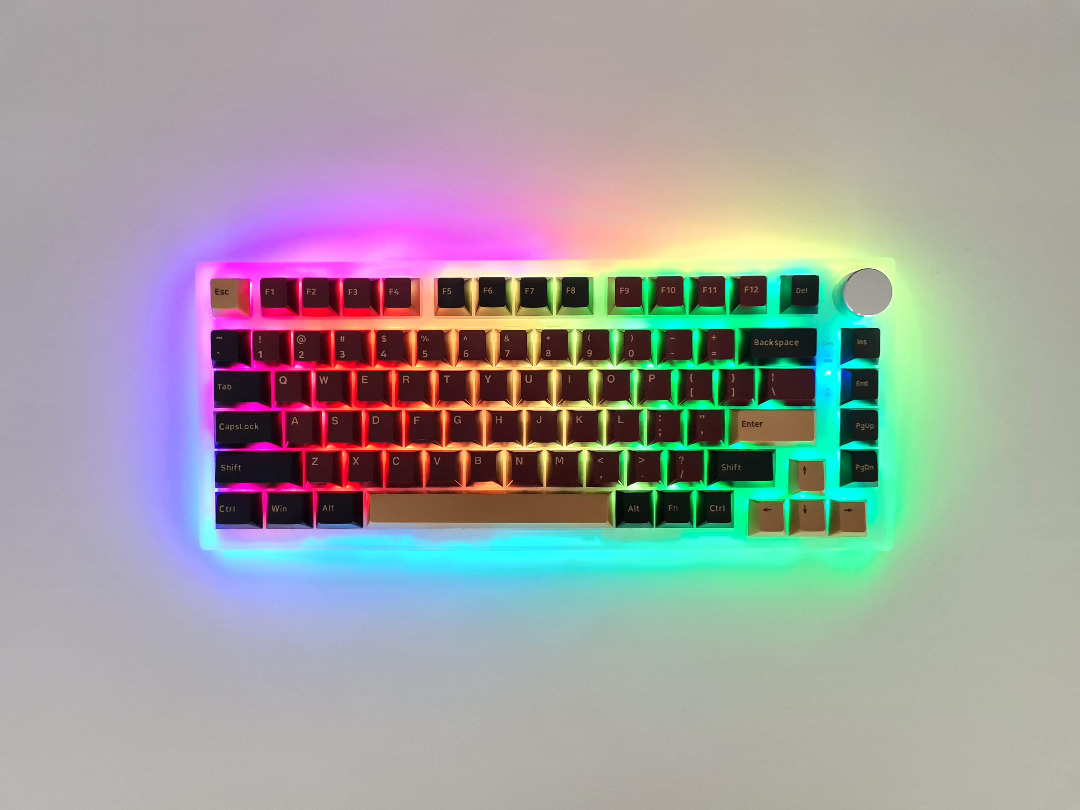 75 Custom Mechanical Keyboard (RSamurai0506) Fully Modded, Computers