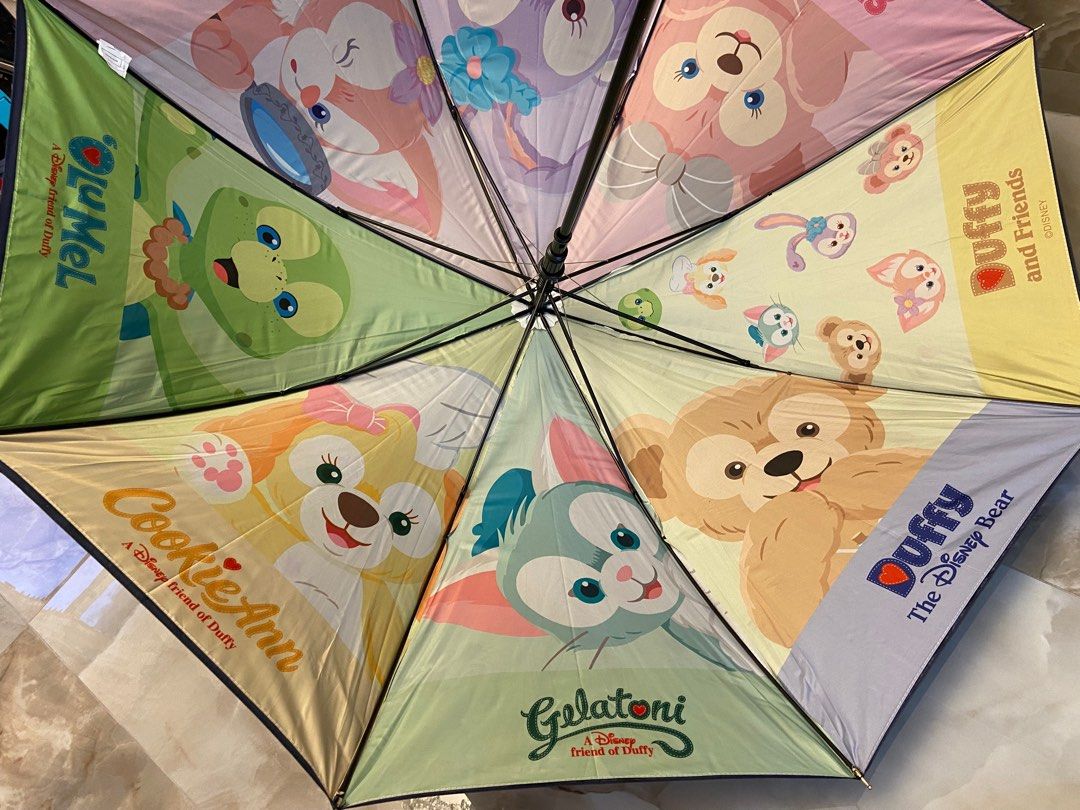 香港迪士尼渣打限量版雙層雨傘Duffy and friends ShellieMay